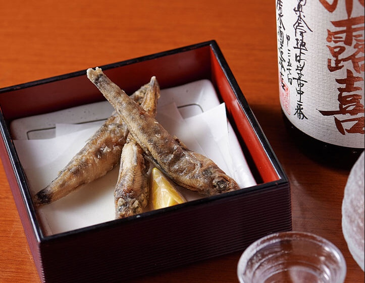 目光唐揚げ